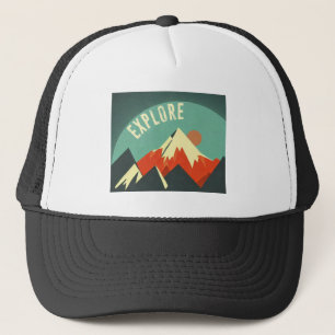 Casquette Explorez les montagnes