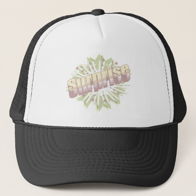 Casquette Explosion d'onomatopée surprise (Devant)