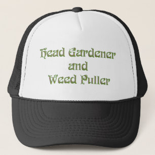 Casquette Extracteur principal de jardinier et de mauvaise