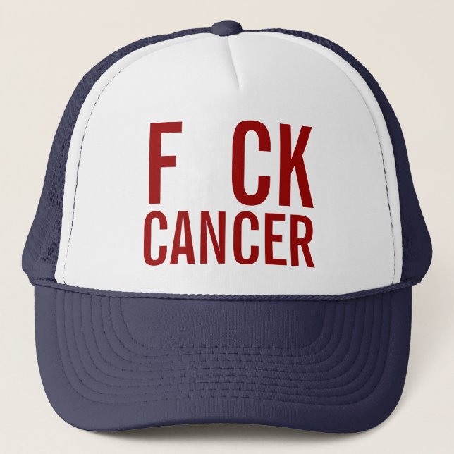 CASQUETTE F CANCER DU CK (Devant)