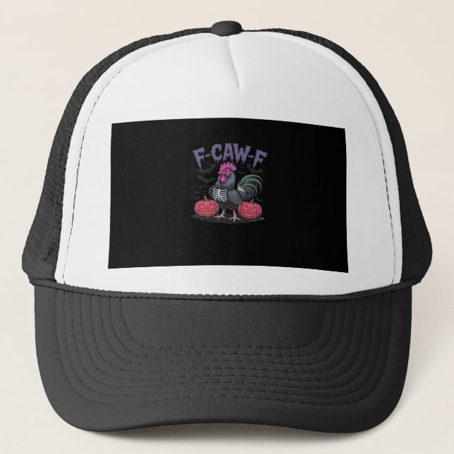 Casquette F Caw F Funny Chicken Classic Simple Clean Style (Devant)