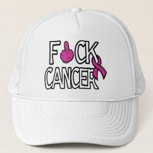 Casquette F#CK CANCER...Cancer du sein