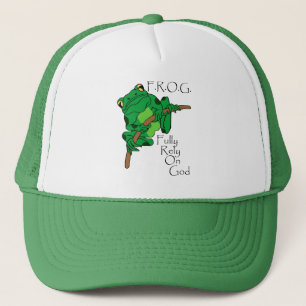 Casquette F.R.O.G. Comptez entièrement sur Dieu #1