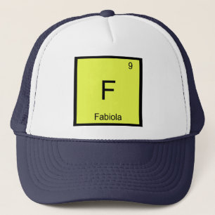 Casquette Fabiola Nom Chimie Élément Tableau Périodique
