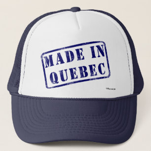 Casquette Fabriqué au Québec