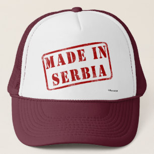 Casquette Fabriqué en Serbie
