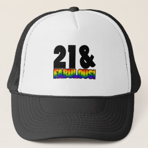 Casquette Fabuleux Gay 21e anniversaire
