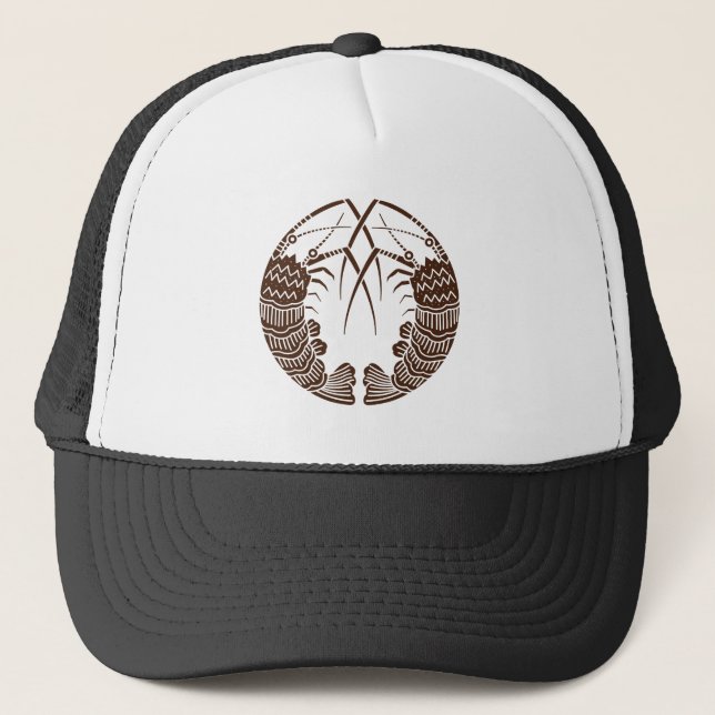 Casquette Face aux homards épineux (Devant)