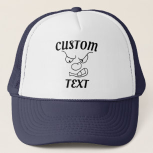 Casquette Face en colère personnalisée Sarcasme Citation per