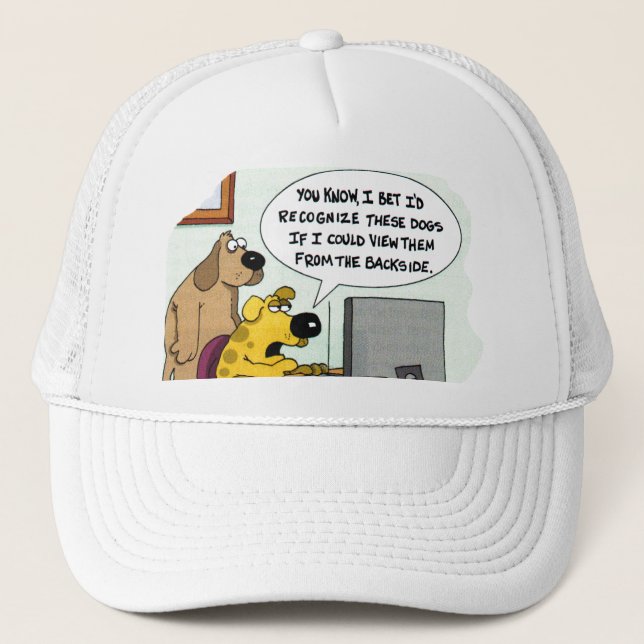 Casquette Facebook pour des chiens (Devant)