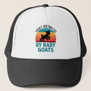 Casquette Facile à distraire par Baby Chèvres éleveur de chè