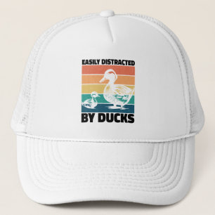 Casquette Facilement Distrait Par Canards Amour Cool De L'Ag