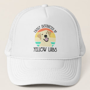 Casquette Facilement Distrait Par Les Labs Jaunes