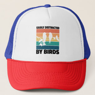 Casquette Facilement Distrait Par Oiseaux Oiseaux Oiseaux An