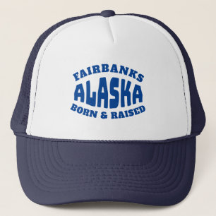 Casquette Fairbanks Alaska Né et élevé