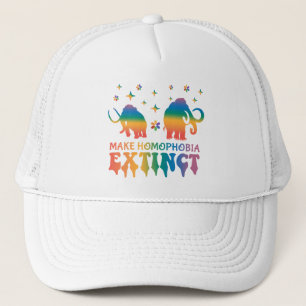 Casquette Faire disparaître l'homophobie - Rainbow Elephant