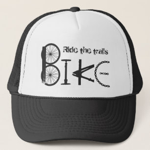 Casquette Faire du vélo sur les sentiers Inspirant Motivant