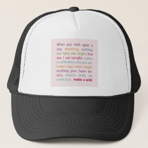 Casquette Faire un voeu