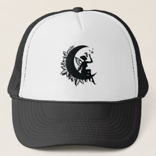 Casquette Fairy Moon and Leaf Smoking