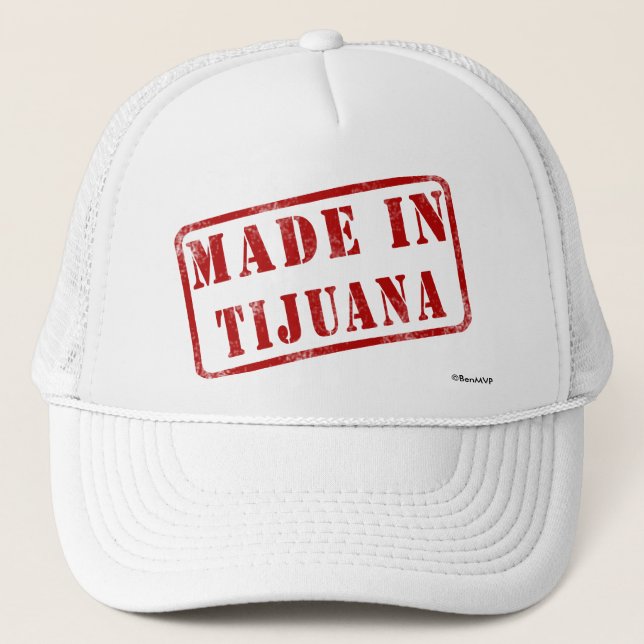 Casquette Fait à Tijuana (Devant)