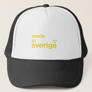 Casquette Fait en Suède et couronne de Tre/trois couronnes
