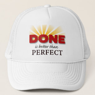 Casquette Fait est mieux que parfait