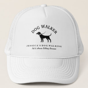 Casquette fait sur commande de marcheur de chien -