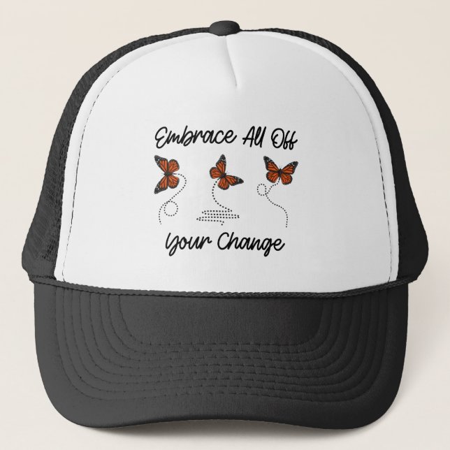 Casquette Faites Face À Tout Votre Changement, Cool Croissan (Devant)