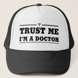 Casquette Faites-moi confiance, je suis un docteur