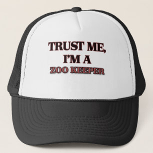 Casquette Faites-moi confiance je suis UN GARDIEN de ZOO