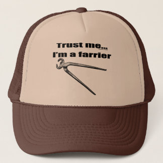 Casquette Faites-moi confiance je suis un maréchal-ferrant