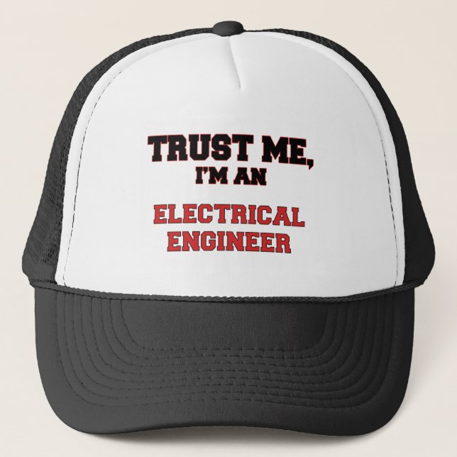 Casquette Faites-moi confiance je suis un mon ingénieur (Devant)