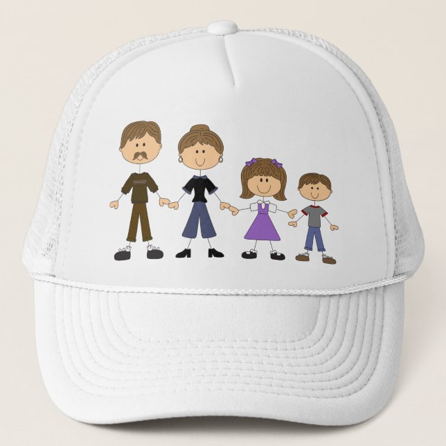 Casquette Famille de la figure Stick (Devant)
