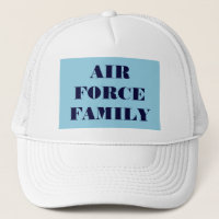 Famille de l'Air Force avec chapeau