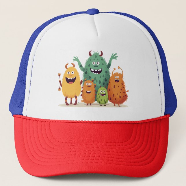 Casquette Famille Monsters (Devant)