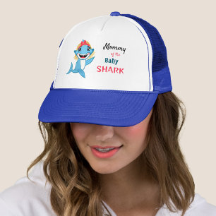 Casquette Famille Requin Maman Requin Heureuse