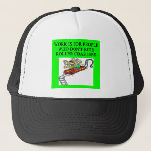 Casquette fanatique de montagnes russes