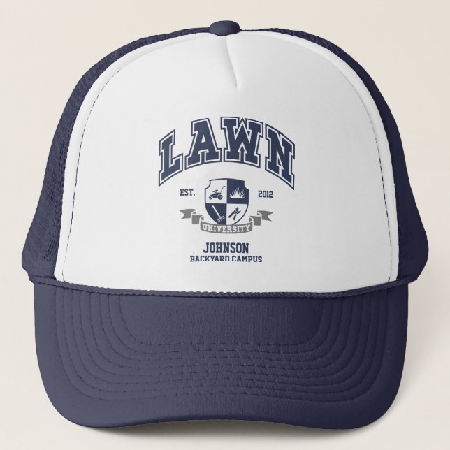 Casquette Fantaisie de pelouse sur mesure Jardin pour papa g (Devant)