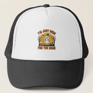 Casquette Fantôme drôle d'Halloween ici pour les huées Vinta