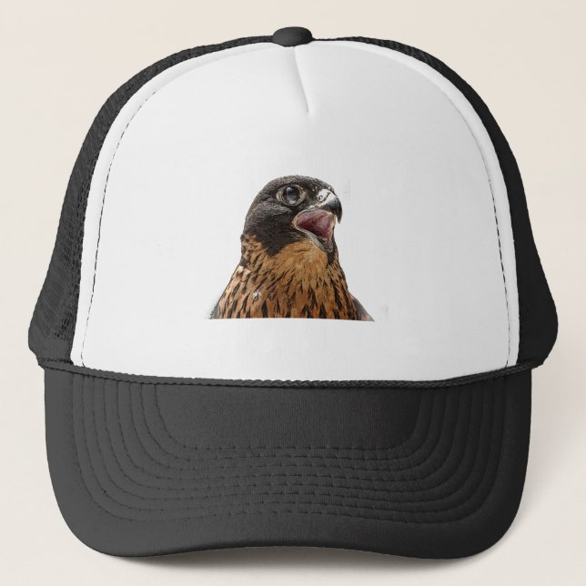 Casquette Faucon pérégrin personnalisé (Devant)
