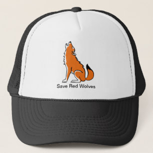 Casquette Faune - Sauvez les loups ROUGES - Amoureux des ani