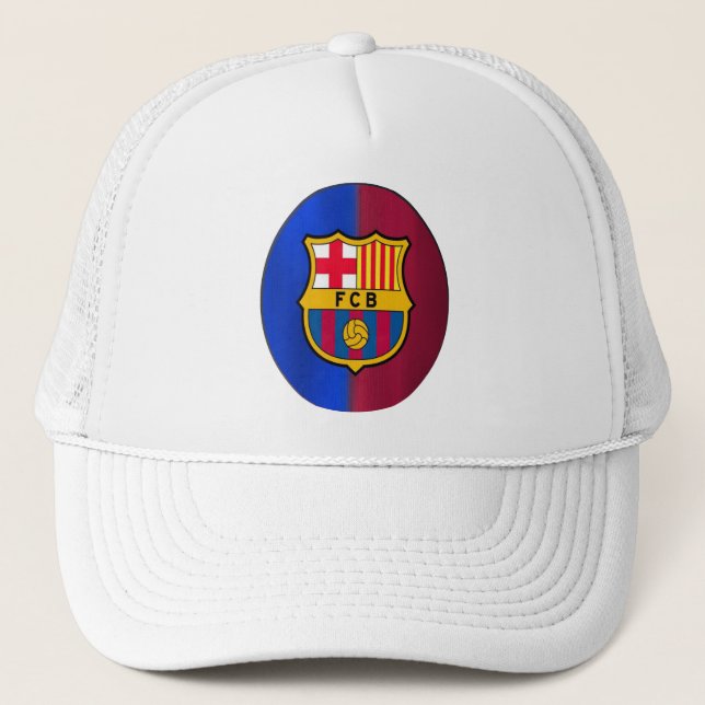 Casquette FC Barcelona Custom Hat – Barça Fan Cap with Perso (Devant)