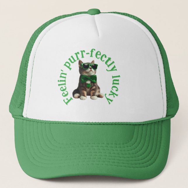 Casquette Feelin' purr-fely (Devant)
