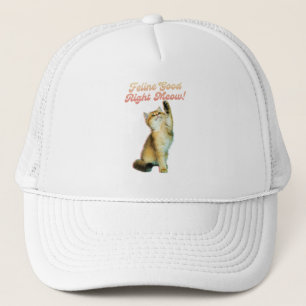 Casquette Feline Bon Droite Meow Drôle Cat Citation Cute Kit