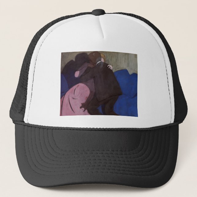 Casquette Felix Vallotton - le baiser (Devant)