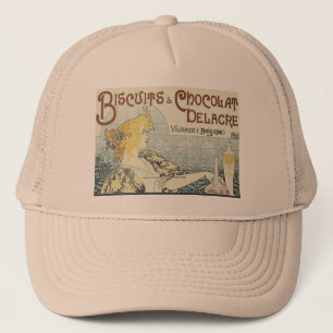 Casquette Femme Art Nouveau Chocolat