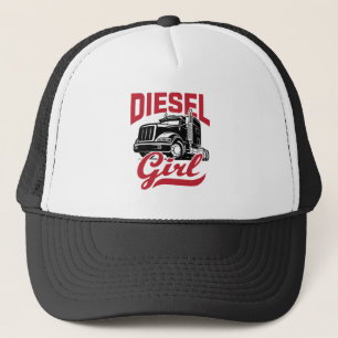 Casquette Femme Conducteur de camion Camionnette Femme Diese