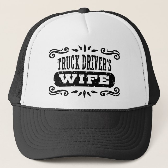 Casquette Femme de conducteur de camion (Devant)