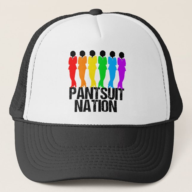 Casquette Femmes arc-en-ciel de la nation Pantsuit (Devant)