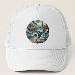 Casquette Femmes en action de Breakdancer Silhouette de New 